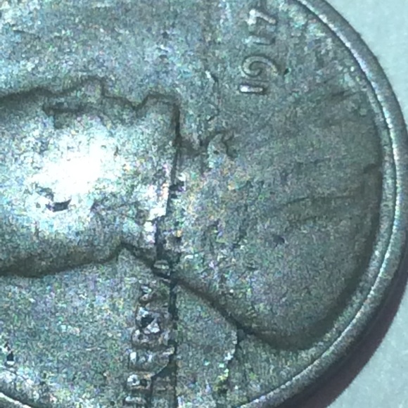 Other Rare Significant Lamination Error 1917 Wheat Penny 3 Separate